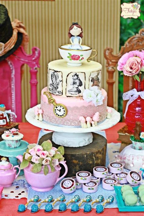 Kara's Party Ideas Alice In Wonderland Tea Party via Kara's Party Ideas ...