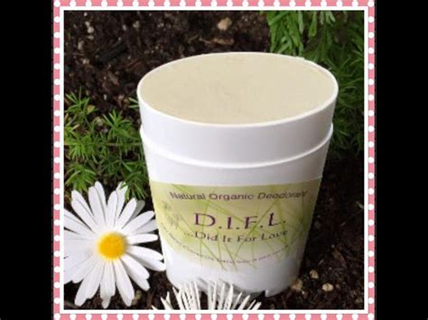 All-Natural Deodorant Stick - Did It For Love