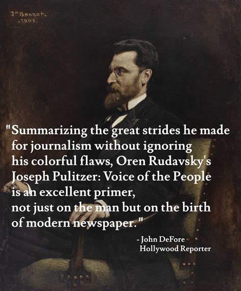 A Glimpse — Joseph Pulitzer: Voice of the People