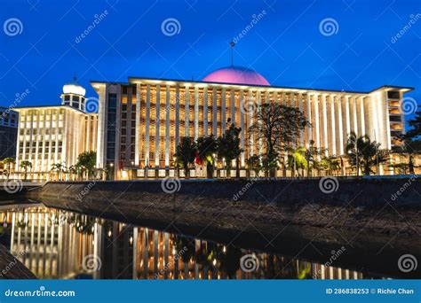 Masjid Istiqlal Located at Center of Jakarta in Indonesia Stock Image - Image of jakarta, famous ...