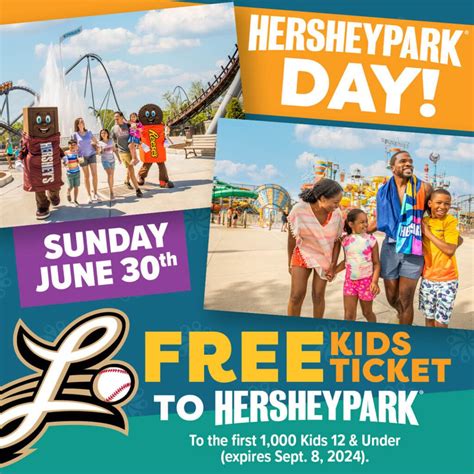 Hershey Park Tickets - Lancaster Stormers