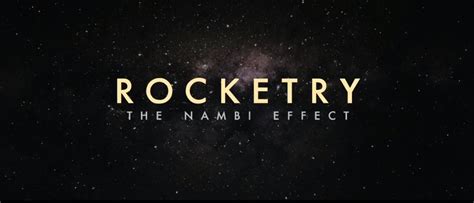 "Rocketry - The Nambi Effect" Movie (2019) | Cast | Songs | Teaser | Trailer | Release Date ...