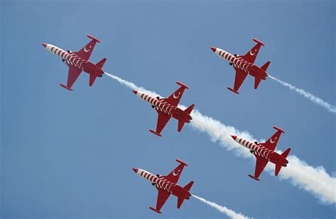 Thousands watch aerobatics at Romania's intl air show