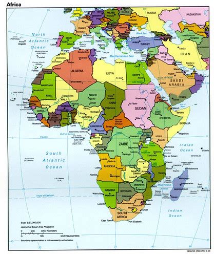 africa map 2 | Bill Kerr | Flickr