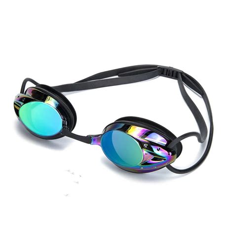 COPOZZ Swim Goggles Adjustable Electroplating Water Resistant Anti fog ...