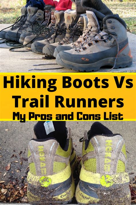 Hiking Boots Vs Trail Runners: Pros and Cons | Hiking boots, Best hiking boots, Hiking