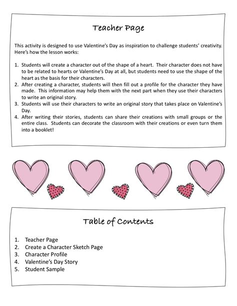 Three Creative Writing Prompts for Valentine's Day — TeachWriting.org