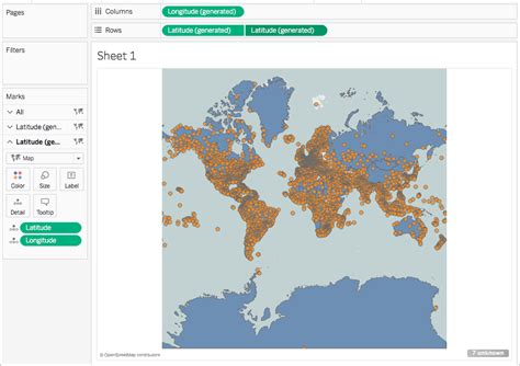 Tableau(Dual axis map in tableau)