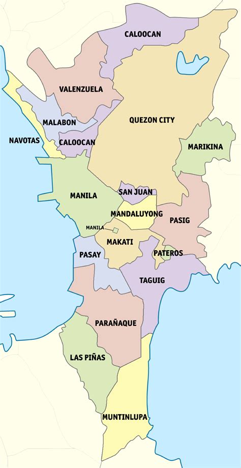 List of Cities & Municipalities in Metro Manila (NCR) With Maps - It's More Fun With Juan