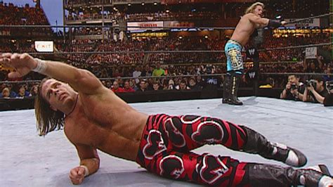 Chris Jericho delivers Sweet Chin Music to Shawn Michaels: WrestleMania ...