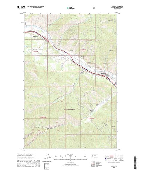 Superior Montana US Topo Map – MyTopo Map Store