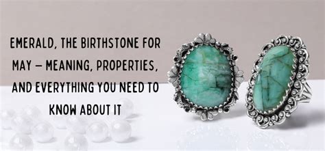 Emerald, The Birthstone for May – Meaning, Properties, and Everything ...