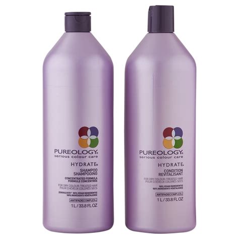 Pureology - Pureology Hydrate Shampoo & Conditioner 1 L - Walmart.com - Walmart.com