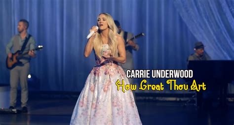 Carrie Underwood Soulful Version of "How Great Thou Art" Live at Ryman