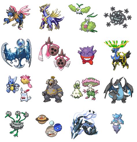 Sprite Fusion and Recolor Collection 2 : r/pokemon