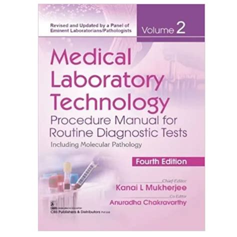 Medical Laboratory Technology Procedure Manual For Routine Diagnostic Tests Including Molecular ...