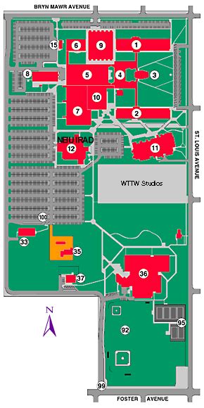 Illinois State University Campus Map