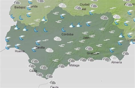 ! Andalucia Today - Andalusia Weekly Weather Forecast December 4-10: Finally, Some Much-needed Rain