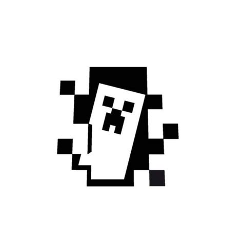 Minecraft Creeper Face Decal