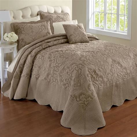 taupe bedspread king - Google Search | Bed linens luxury, Bed design ...