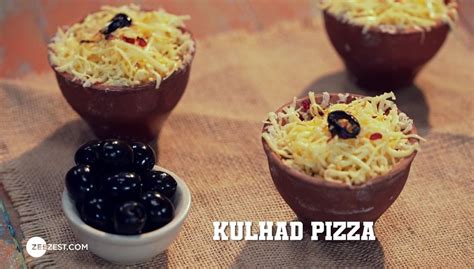 Watch Kulhad Pizza Recipe By Chef Smit Sagar