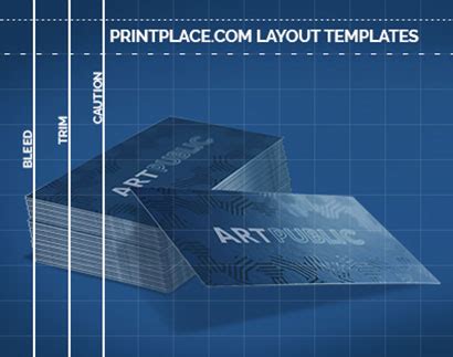 Spot UV Business Cards - Print Templates - Free Download | PrintPlace