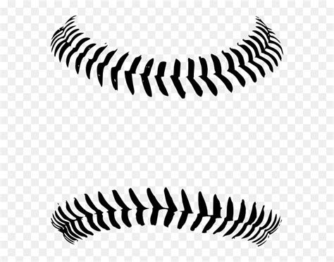 Baseball Underline Png - Baseball Laces Clipart, Transparent Png - vhv