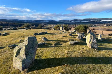 Tomnaverie Stone Circle and Drummy Wood, Tarland (Walkhighlands)