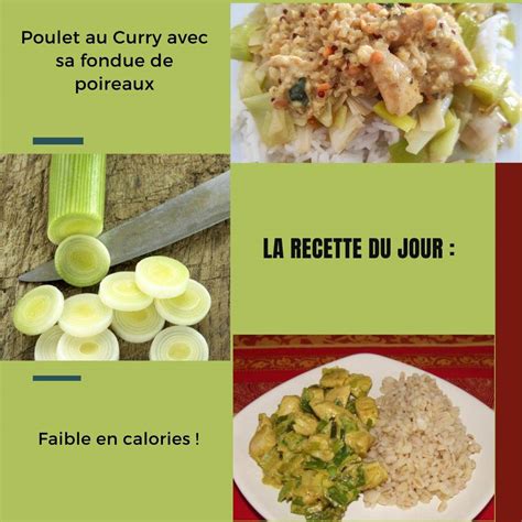 Grasse Mat' - Poulet au Curry avec sa fondue de poireaux