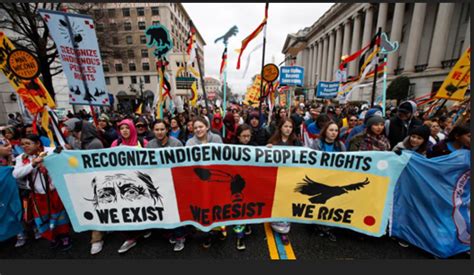 indigenous Protest - The Halo