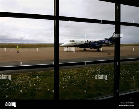 Stornoway Airport Feature Stock Photo - Alamy