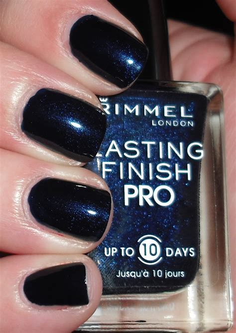 Imperfectly Painted: Rimmel Midnight Blue
