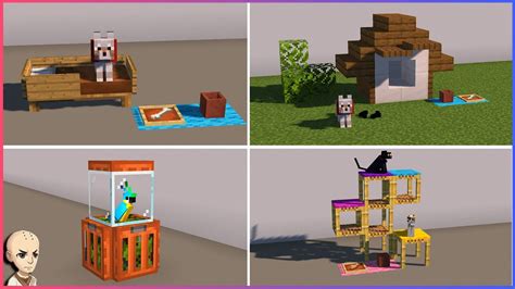 Minecraft: 10+ Pet Builds and Ideas - YouTube