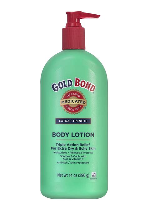 Gold Bond Medicated Extra Strength Body Lotion, 14-Ounce Bottles (Pack ...