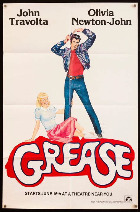 Grease Movie Poster 1978 Subway 1 Sheet (29x45)