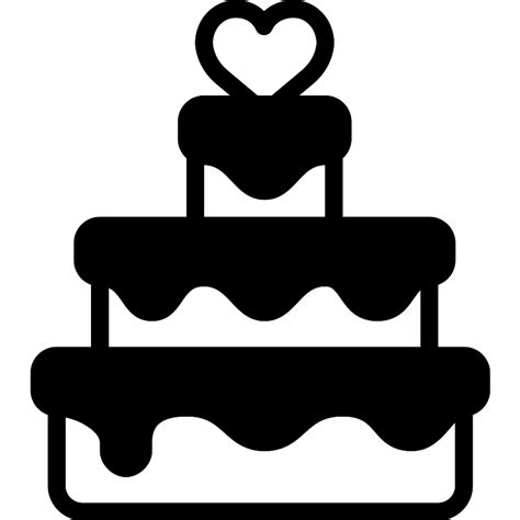 Wedding Cake Vector SVG Icon - SVG Repo