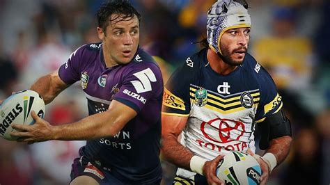 Legends of Australian Rugby League - Cooper Cronk Melbourne Storm. Jonothon Thurston North ...