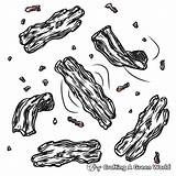 Bacon Coloring Pages  Free & Printable sketch template