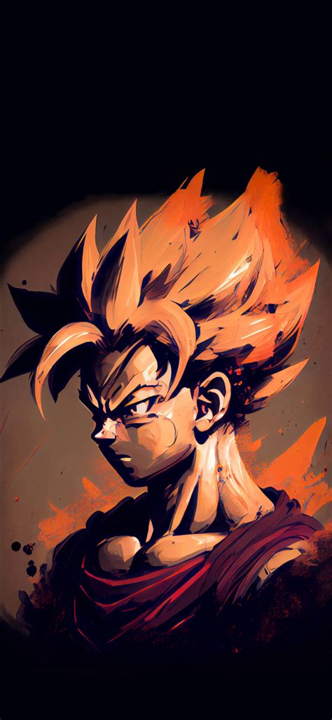 DBZ Super Saiyan Goku Art Wallpapers - Dragon Ball Wallpapers