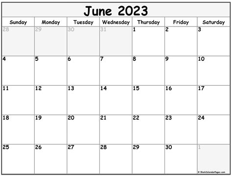 2023 Blank Calendar Printable - Customize and Print