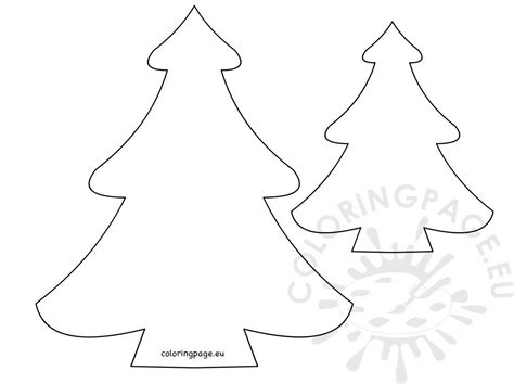 Printable Christmas Tree Pattern