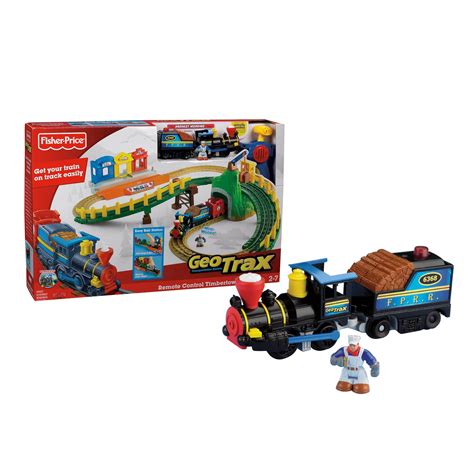 Fisher-Price GeoTrax TimberTown Railway - Toys & Games - Trains - Train ...