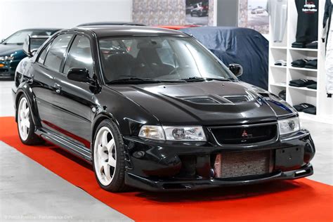 LHD Mitsubishi Evo 6 RS2 Black Diamond – Petrol Positive Performance Cars GmbH