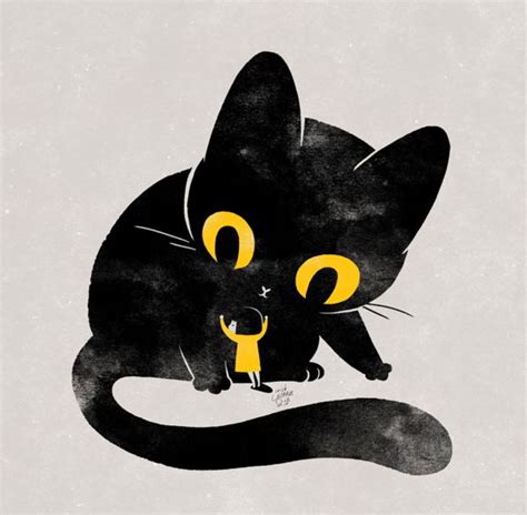 Hug Me! | Cat illustration, Cat art illustration, Cats illustration