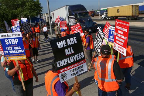 L.A. Port And Long Beach Port Strike Ends Again