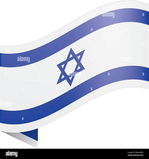 Israel flag, vector illustration Stock Vector Image & Art - Alamy