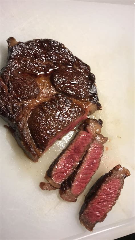 A 35 day dry aged steak i cooked yesterday : r/steak