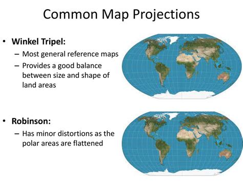 Winkel Tripel Projection Vs Robinson