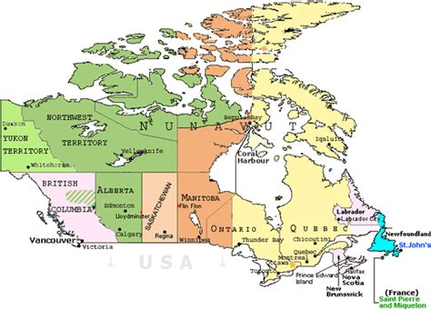 Cálculo Gran cantidad de Mejor canada time zone map menta secundario pureza