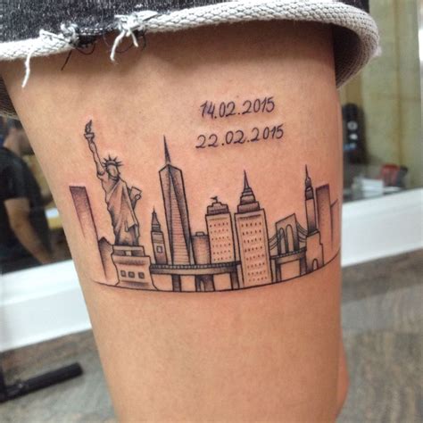 New york skyline | Tatoveringer og Tegninger